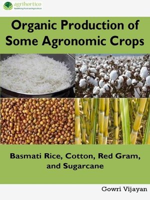 cover image of Organic Production of Some Agronomic Crops